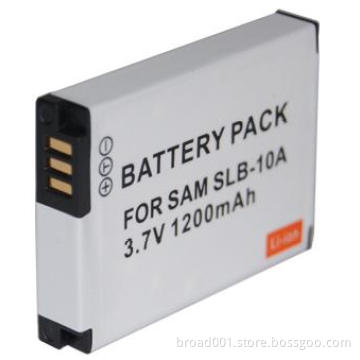 Digital Camera Battery SLB-10A for Samsung ,1200mAh